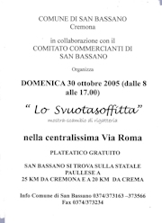 Locandina 2 del 30 ottobre 2005