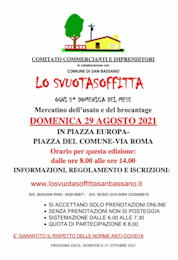 Locandina del 29/8/2021